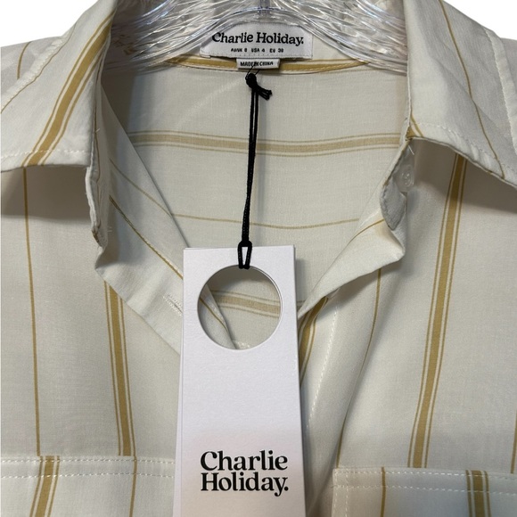 NWT Charlie Holiday expedition striped romper - Picture 7 of 7